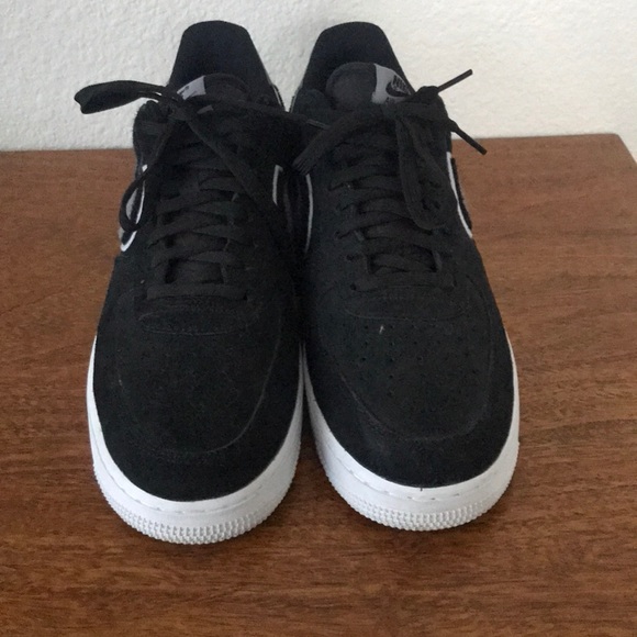 black and gray air forces